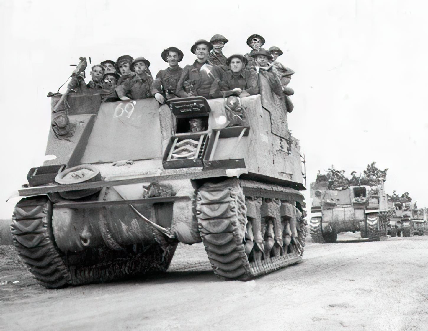 ‘Priest’ Kangaroo Armoured Personnel Carriers