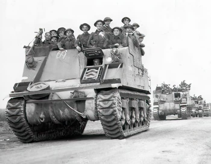 ‘Priest’ Kangaroo Armoured Personnel Carriers