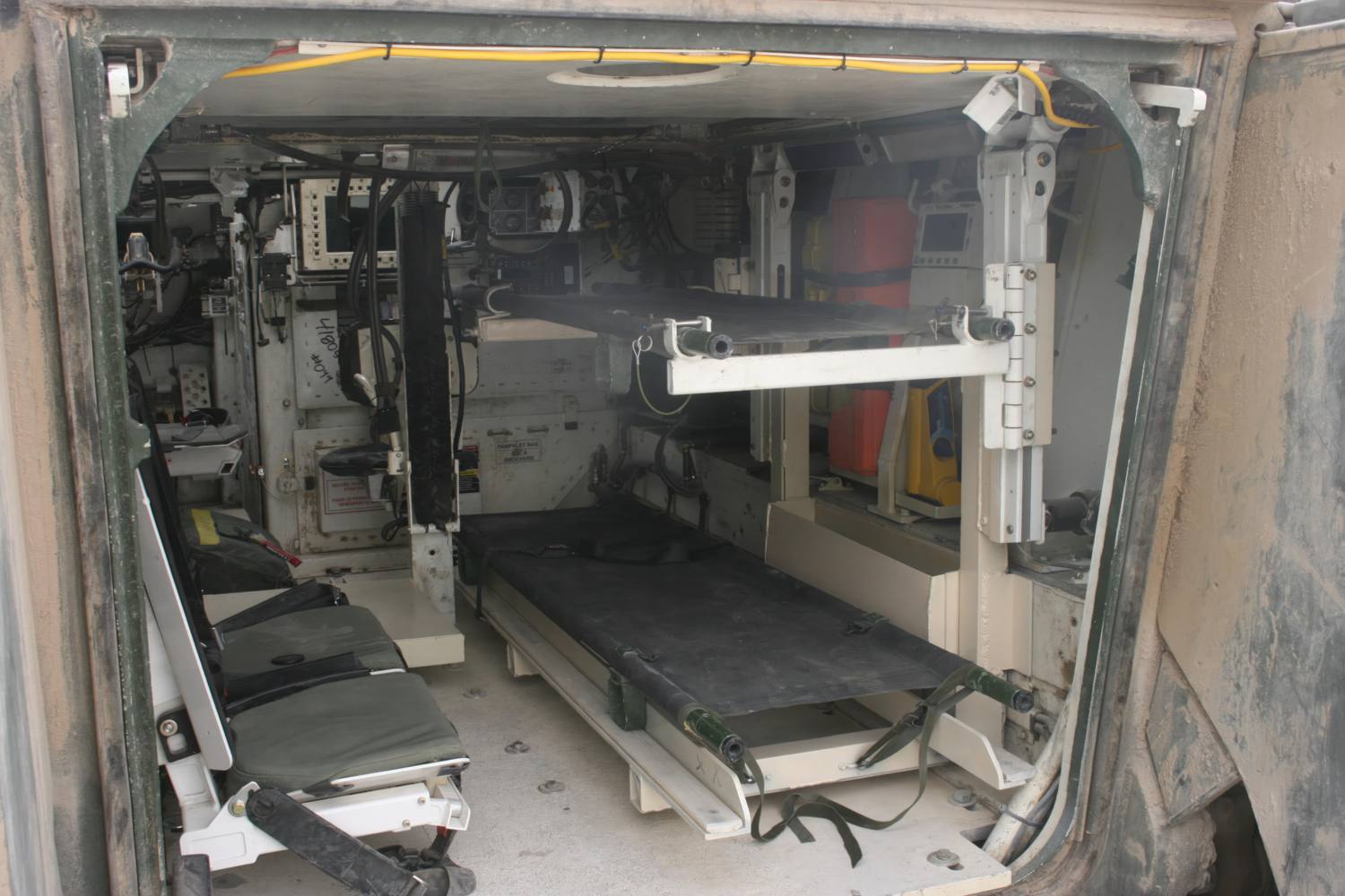 Initial T-LAV ambulances conversion prototype.